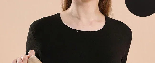 Women's Thermal Underwear Set First Base Layer Long Johns Fleece Lined Undershirt for Winter Cold Weather Thermal Clothing