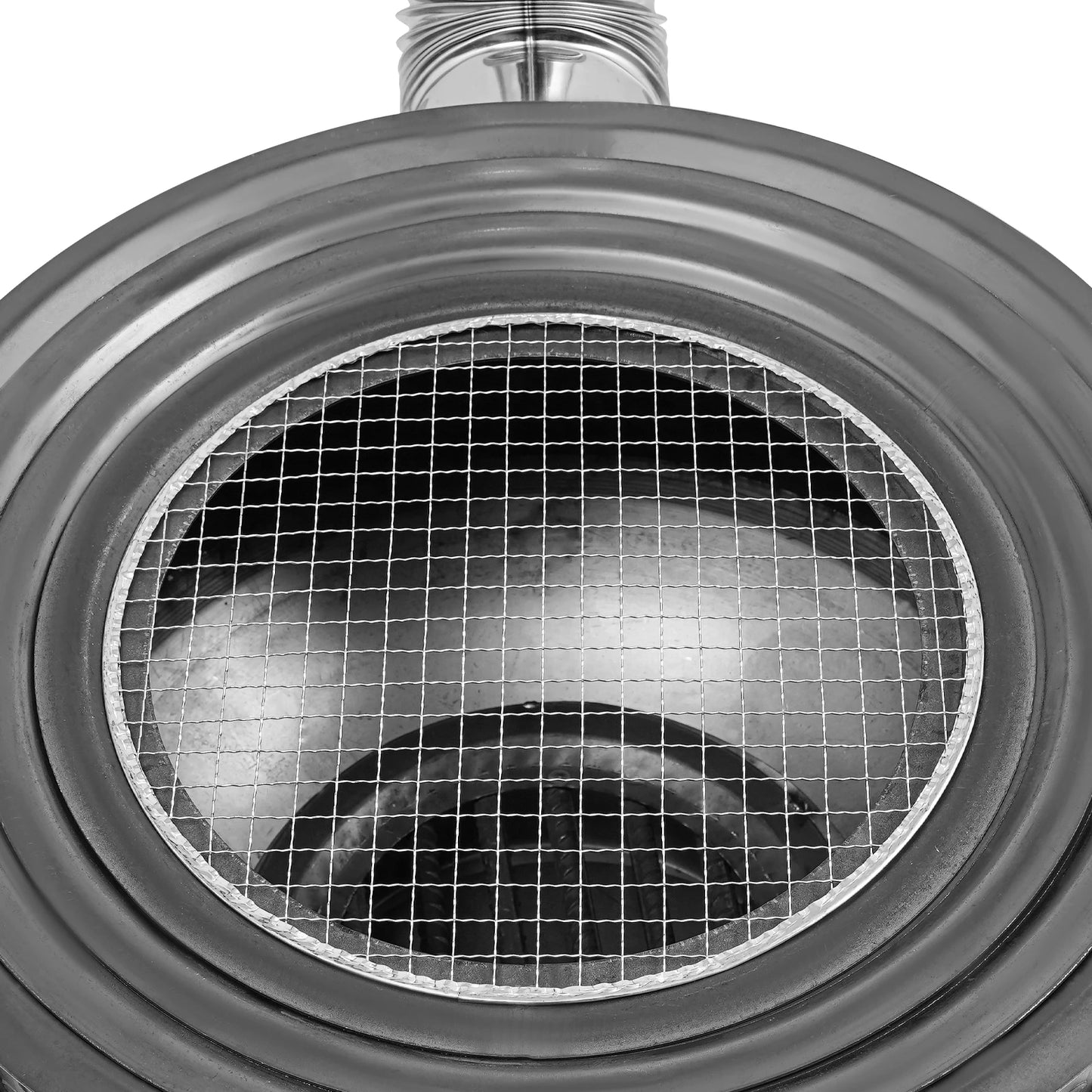 Wood Burning Stove with 3 Wok Rings Multifunction Camping Rocket Stove  for Outdoor Backyard Cooking