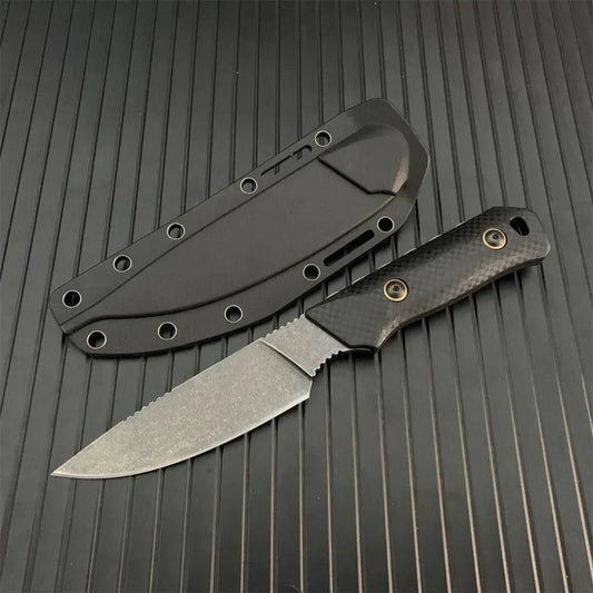 Fixed Blade Knife BM15600 Tools D2 Blade Nylon Glass Fiber Camping Hunting Survival Self-defense Tactical Portable Utility Knife