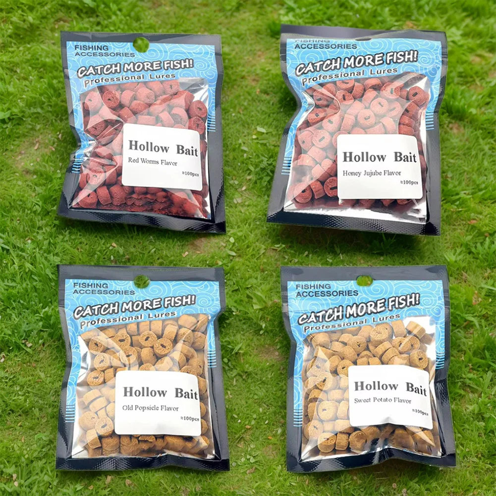 Hollow Carp Fishing Bait Simple And Easy To Fish Hook Up Baits Grass Carp Bait Fishing Accessories Universal Baits For Fish