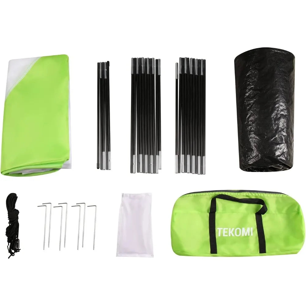 Quick Setup Waterproof Family Tent with Removable Rainfly for Outdoor Adventures