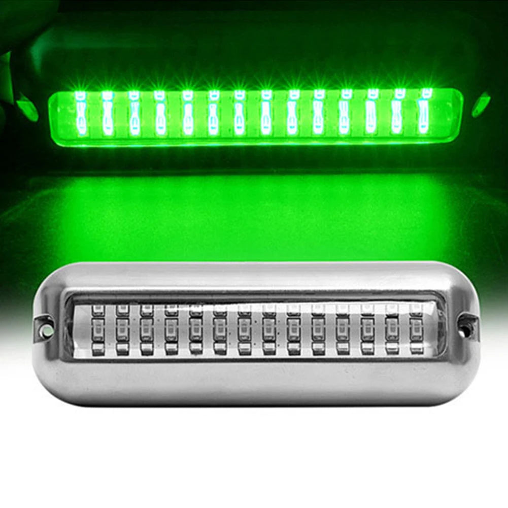 1/2Pcs 42LED Yacht Underwater Light Stainless Steel Marine Navigation Light IP68 Waterproof Marine Boat Lamp Yacht Accessories