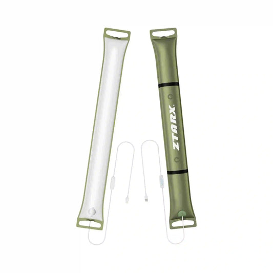 Corded Plug-in Model Camping Tent Light Bar IP66 Waterproof LED Tube, Foldable Inflatable Outdoor Lights Suitable for Camping