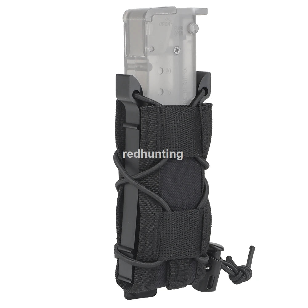 9mm Magazine Pouch Tactical Molle Triple Magazine Pouch Double-Layer Mag Pouches Universal Cartridge Holder for Hunting CS Vest