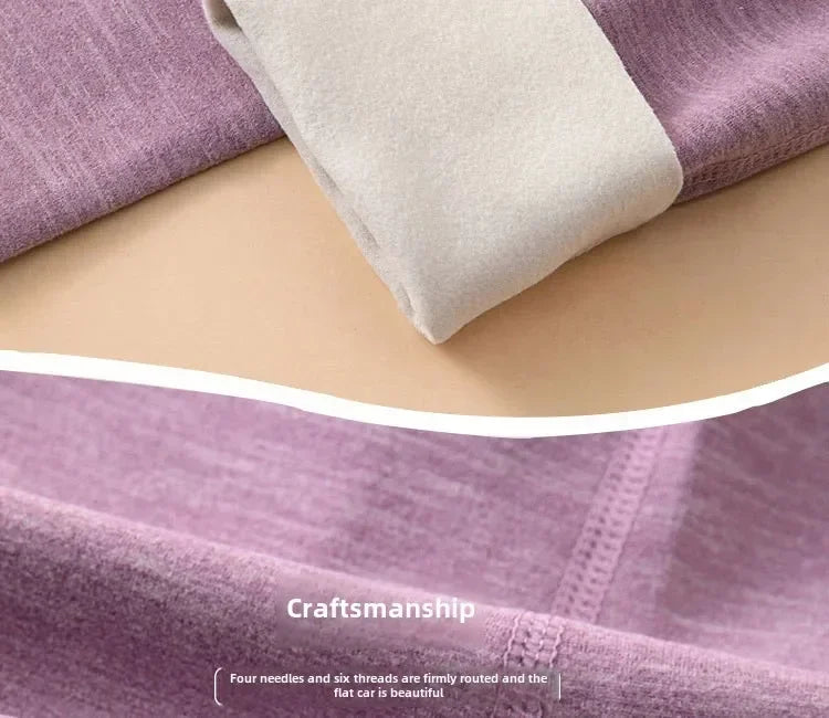 Women's Thermal Underwear Set First Base Layer Long Johns Fleece Lined Undershirt for Winter Cold Weather Thermal Clothing