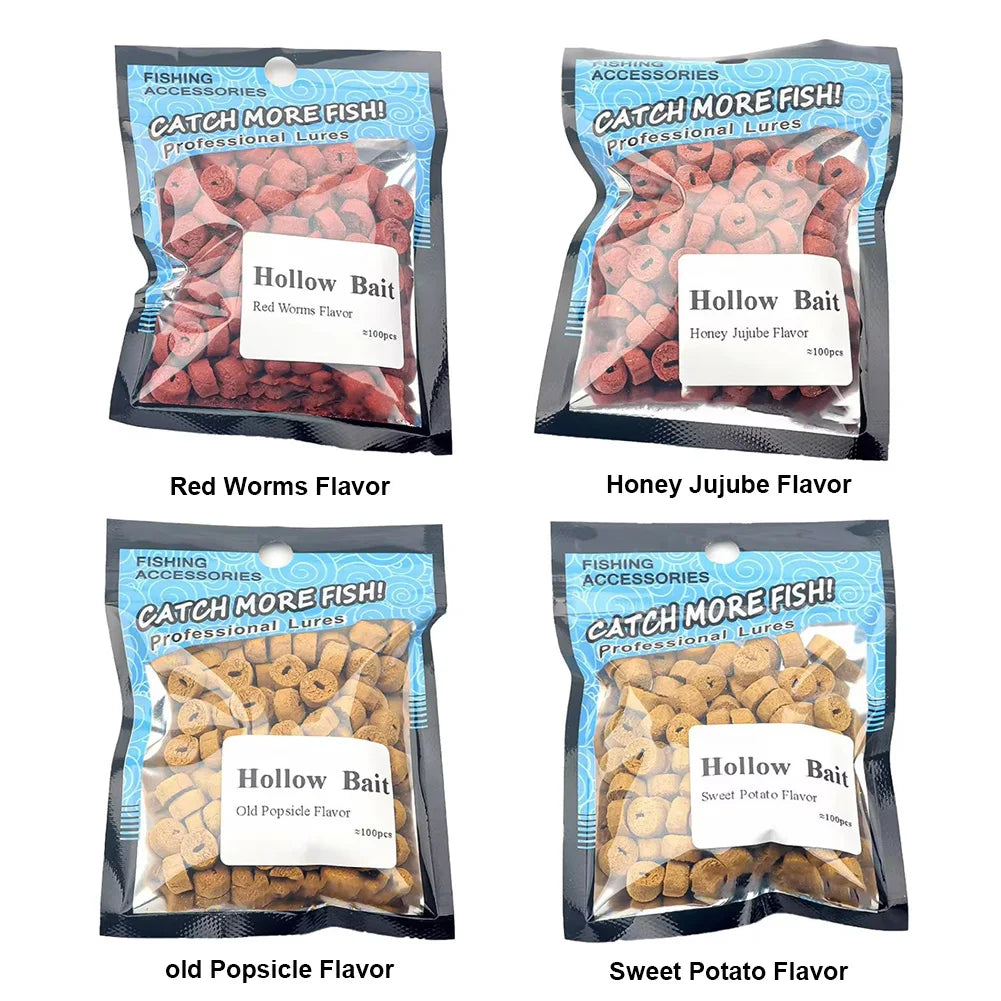 Hollow Carp Fishing Bait Simple And Easy To Fish Hook Up Baits Grass Carp Bait Fishing Accessories Universal Baits For Fish