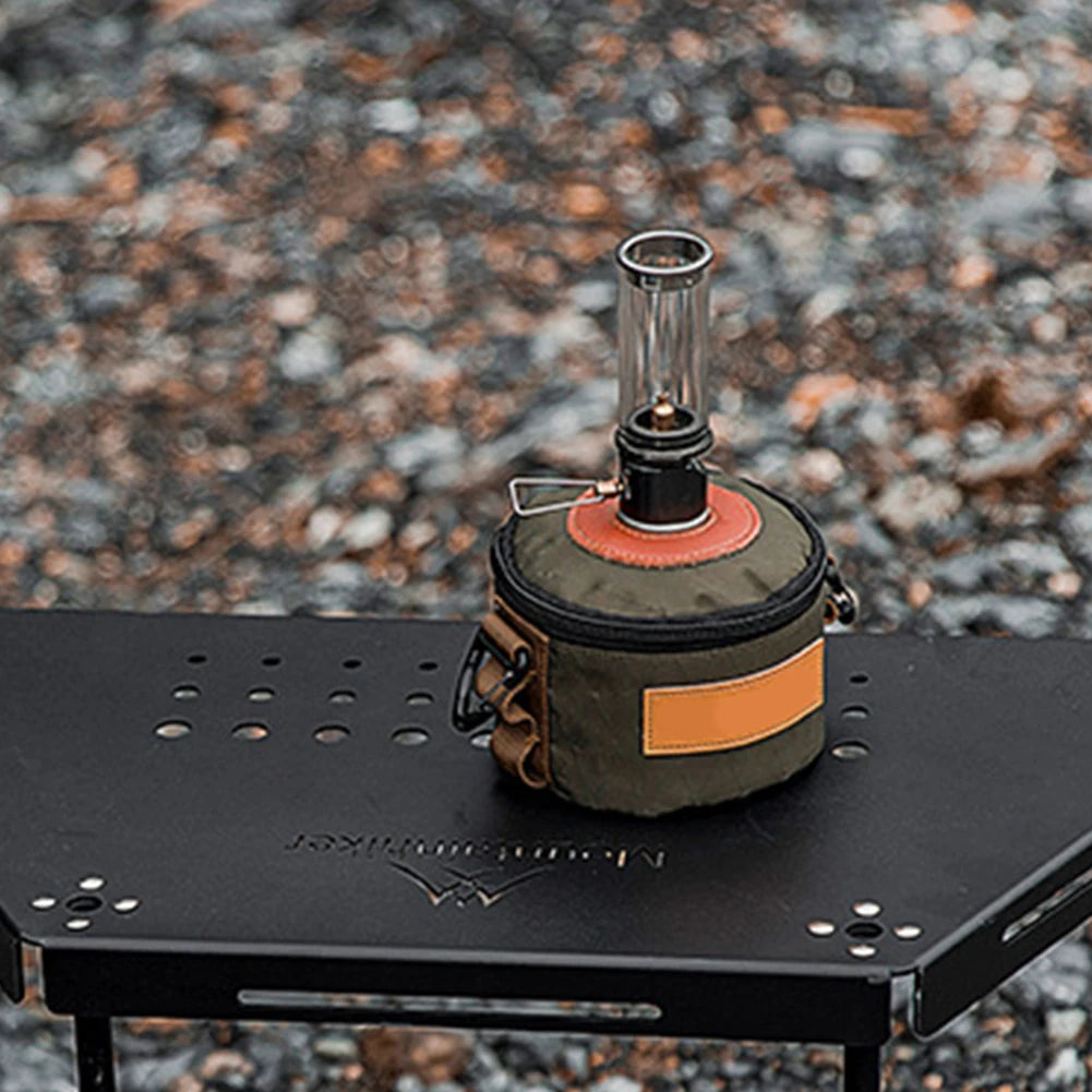 Camping Gas Lantern Tent Night Light Multi-Function Butane Gas Light Lantern Metal Portable Tent Lantern for Outdoor Emergencies