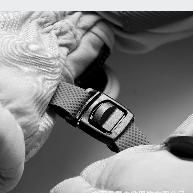 Winter fishing gloves, men's and women's fishing ski gloves, outdoor cycling waterproof and warm snow gloves