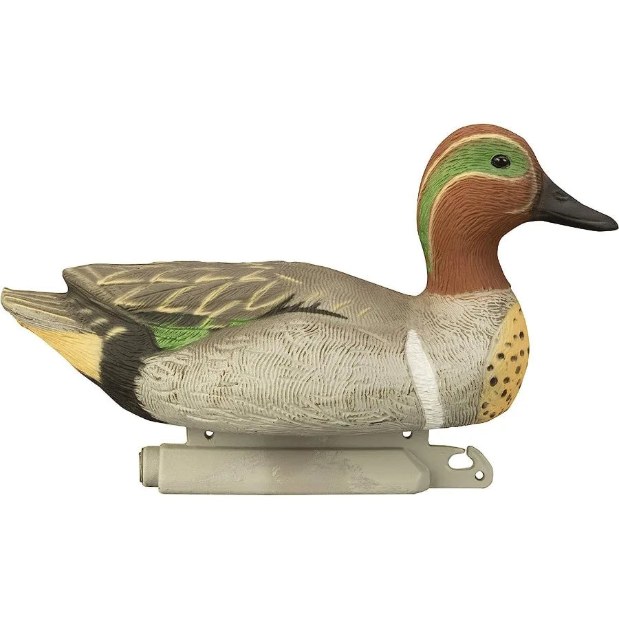 Higdon Outdoors Standard Green Wing Teal Duck Decoys Foam-Filled