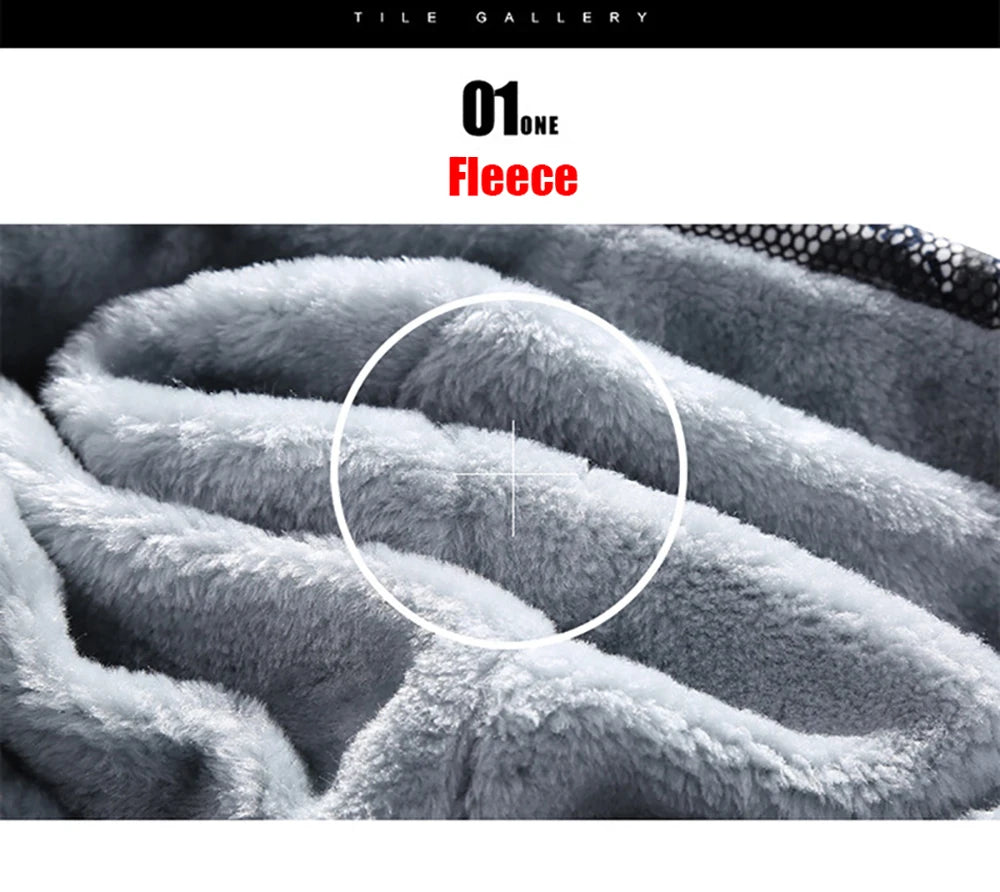 Winter Jacket Men Warm Coat Thick Fleece Male Zipper Hooded Jackets Casual Hooded Sportswear Outerwear Long Sleeves Sports Hoody