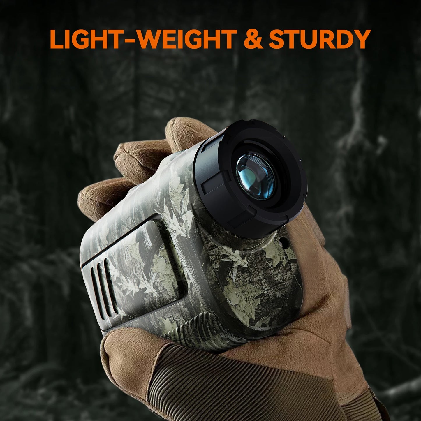 MiLESEEY Range Finder for hunting PF2E,  600m Laser Rangefinder, 7° Big Field View, with Rain and Fog Ranging Mode, BOW Mode
