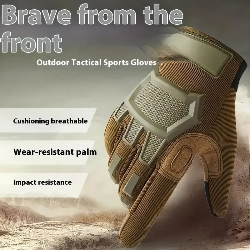 High-performance Full-finger Touchscreen Gloves Breathable, Durable, windproof Tactical Gloves For Men With Non-slipDesign