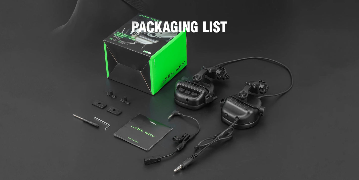 Army Shooting Earmuffs Tactical Hunting Headset Electronic Hearing Protector Active Noise Reduction Sound Pickup Headphone