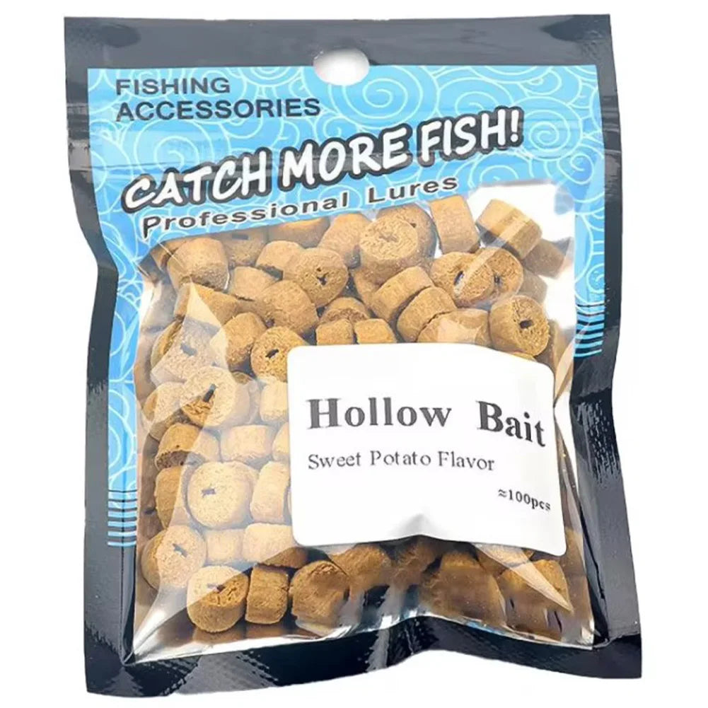 Hollow Carp Fishing Bait Simple And Easy To Fish Hook Up Baits Grass Carp Bait Fishing Accessories Universal Baits For Fish