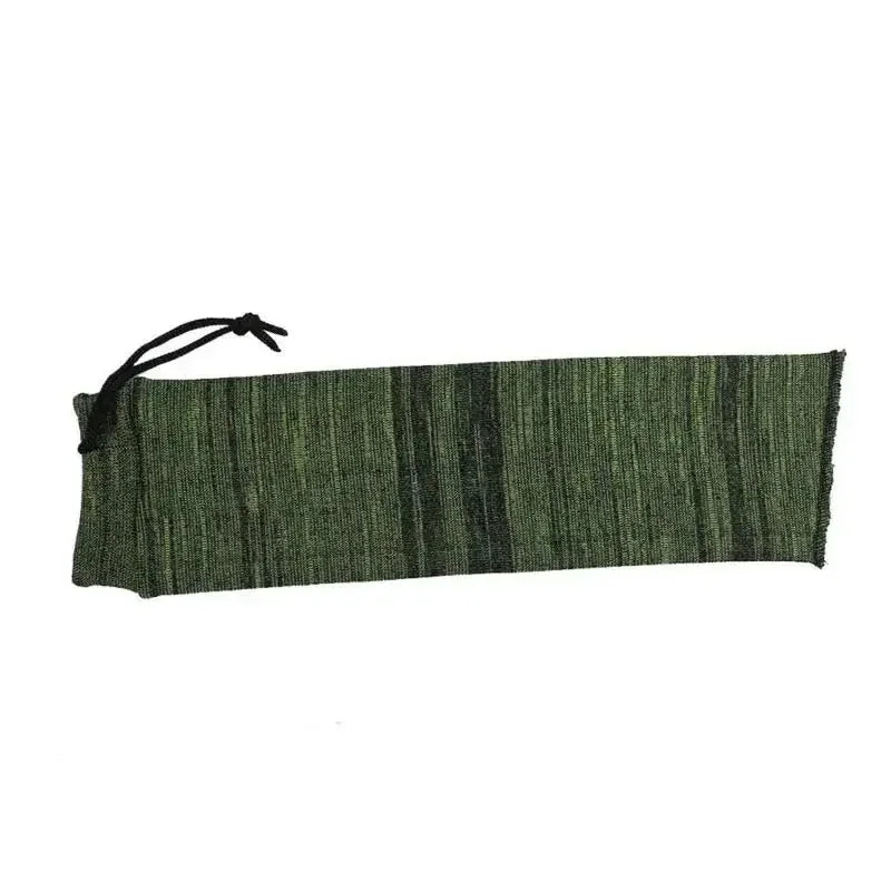 Silicone Treated Gun Sock Polyester Rifle Shooting Fishing Rod Protection Cover Bag Case Hunting Sleeve