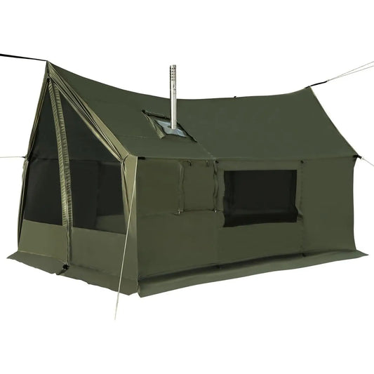 Bug Tents for Camping, Portable Screen House for Hammock with Mosquito Netting, 6 Windropes & 12 Stakes, Screen Tent for