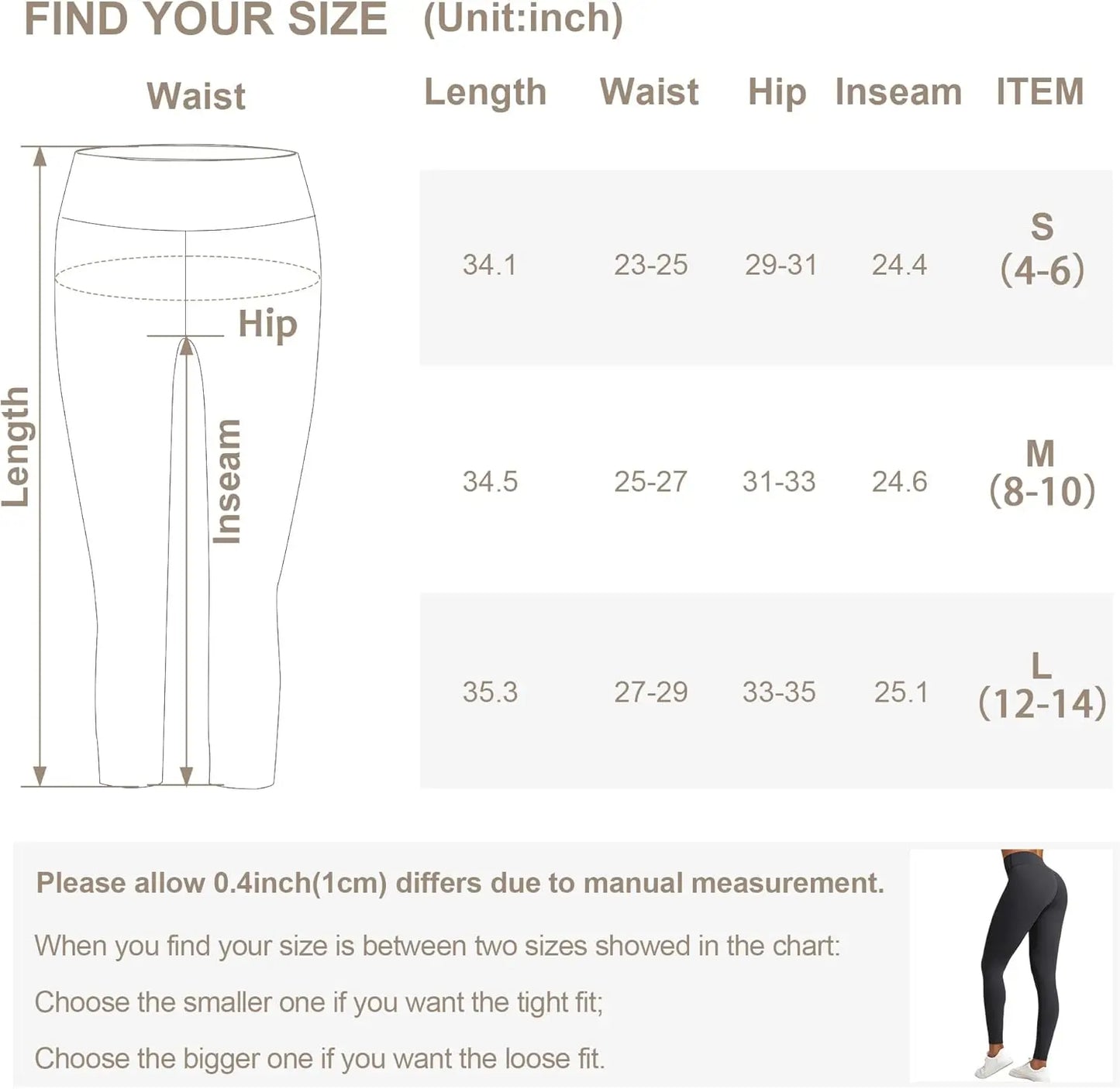 2 Pack High Waisted Leggings for Women-Soft Athletic Tummy Control Pants for Running Yoga Workout