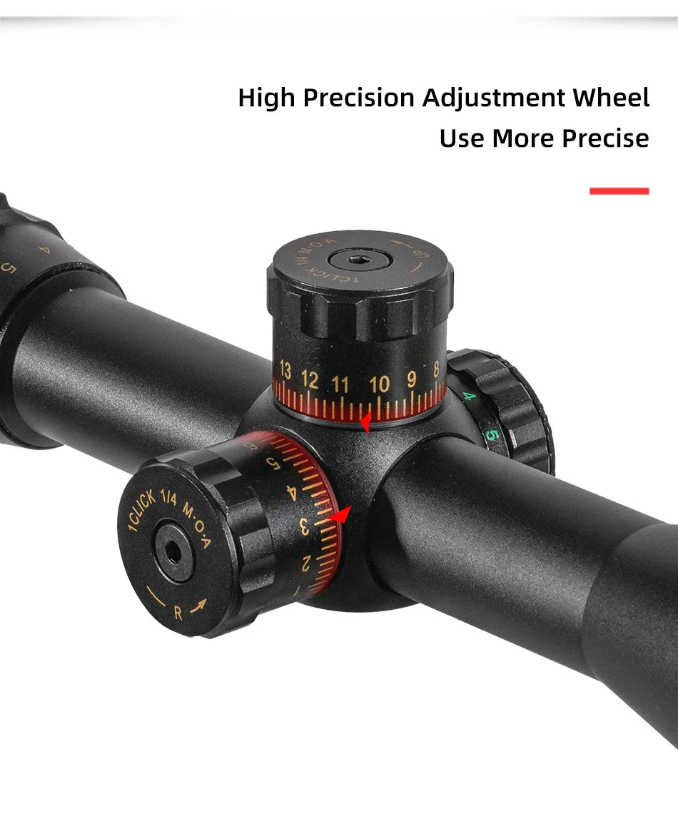 DIANA 4-16x44 ST Tactical Optic Sight Green Red Illuminated Riflescope Hunting Rifle Scope Sniper Airsoft Air Guns