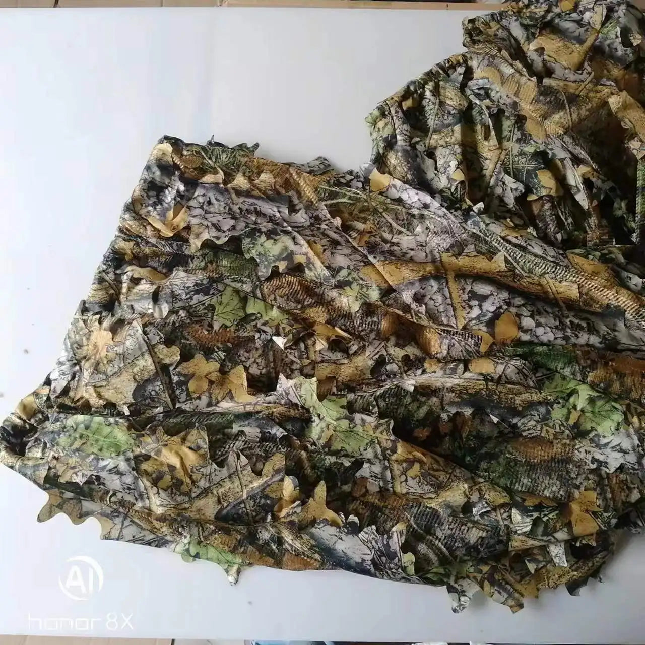 Men Women Kids Outdoor Ghillie Suit Camouflage Clothes Jungle Suit CS Training Leaves Clothing Hunting Suit Pants Hooded 2027