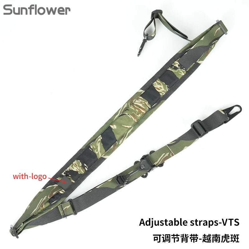 US Warehouse Tactical Nylon Rifle Sling Quick Adjustment 2 Point Padded Combat Modular Hunting Shooting Equipment Accessories