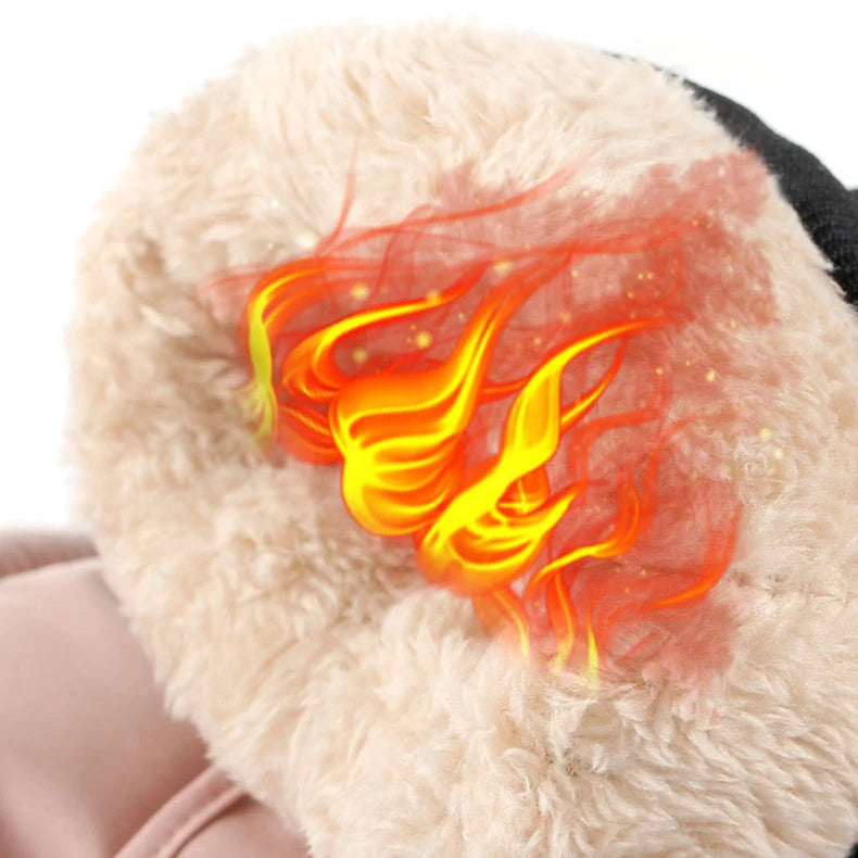 Winter fishing gloves, men's and women's fishing ski gloves, outdoor cycling waterproof and warm snow gloves