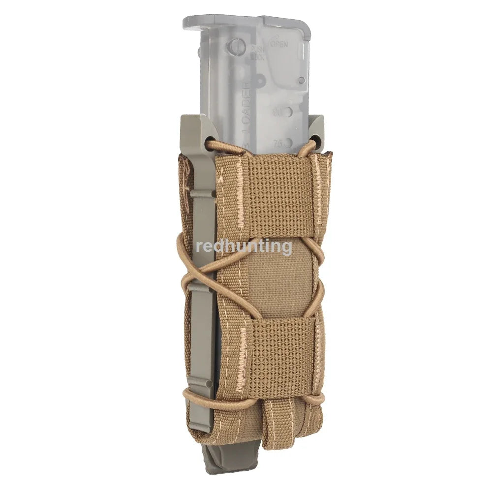 9mm Magazine Pouch Tactical Molle Triple Magazine Pouch Double-Layer Mag Pouches Universal Cartridge Holder for Hunting CS Vest