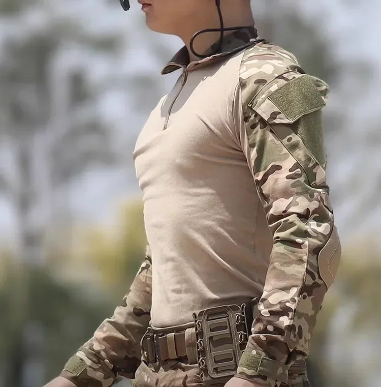 Tactical  Uniform Suits Milit Outdoor Camouflage Suit Hunting Shirts Pants Fish Trainning Airsoft Paintball Clothes Sets