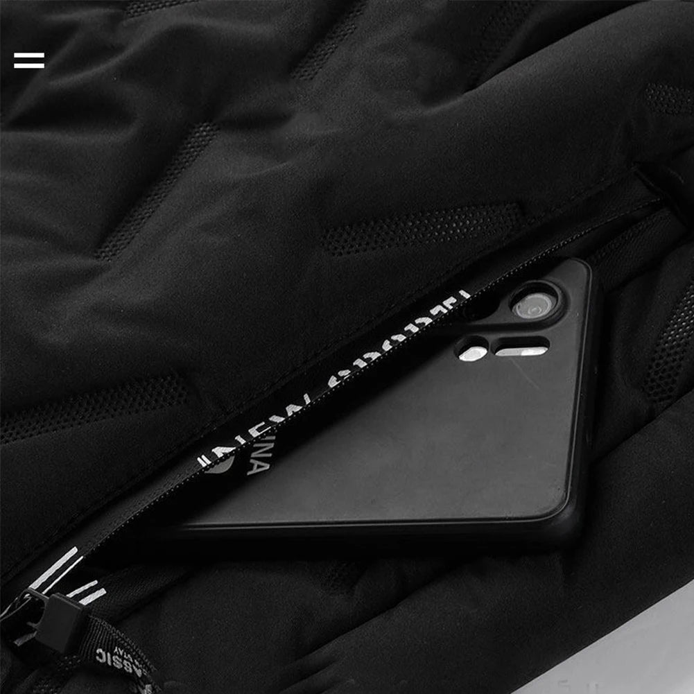 Unisex Heated Thermal Pants 10 Heating Zones Heated Hiking Pants 3 Temperature Modes Waterproof Winter Electric Warmer Clothing